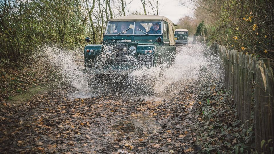 Land Rover off-road driving experience