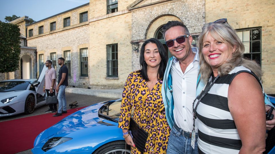 Kennels dinner for Lamborghini owners and guests, Goodwood Festival of Speed, 2018