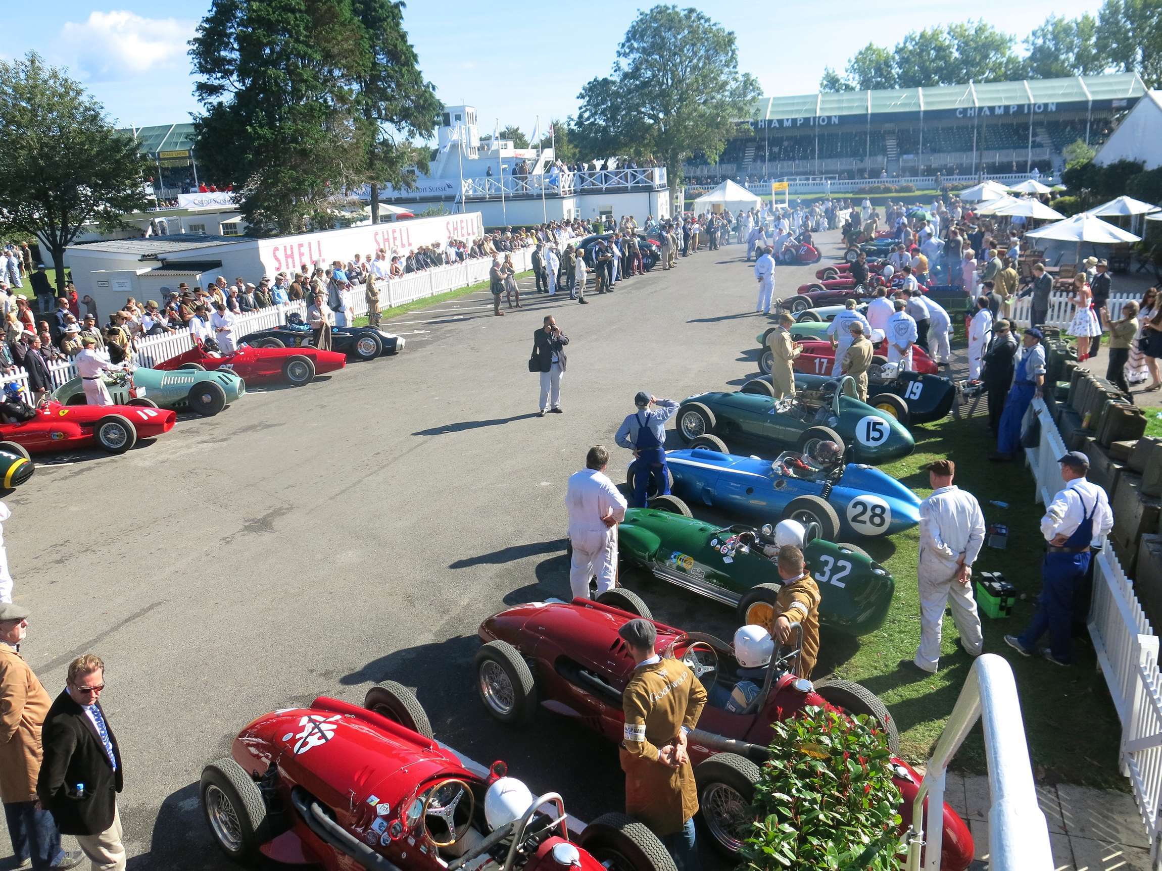 The atmosphere of 1950s Formula 1, in abundance - Revival 2016