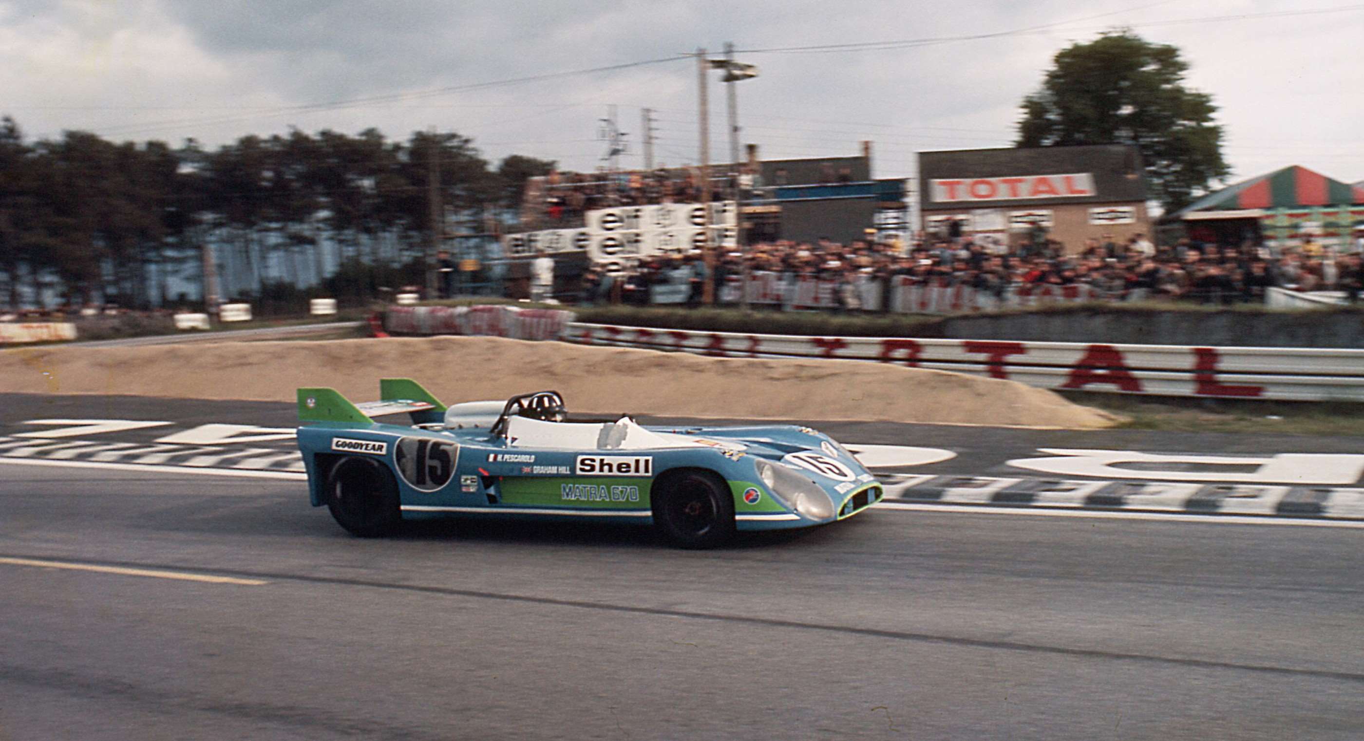 Hill-Pescarolo Matra MS670, Le Mans, 1972.