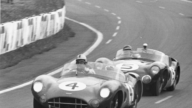 Le Mans 1961 with Salvadori and Clark in Aston Martin DBR1s