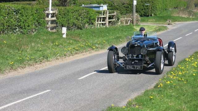 Pre-war Aston Martin Ulster - in its day one of the finest-looking of all sports-racing cars