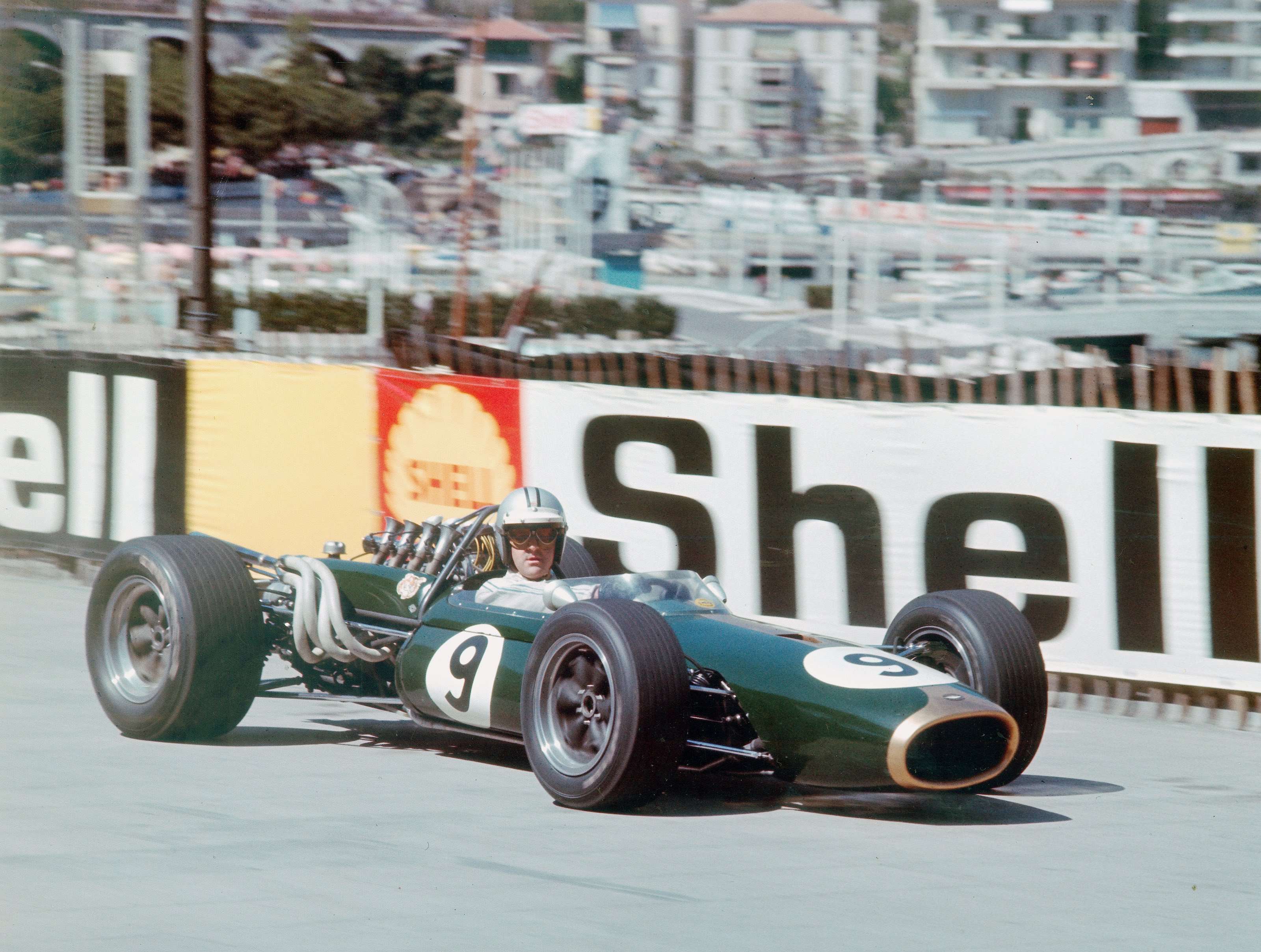 Denny would win the 1967 Monaco GP - 50 years ago - in this Brabham-Repco BT20 V8
