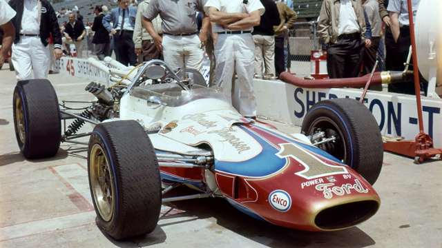 A.J. Foyt’s woinderfully well-presented Sheraton-Thompson Special Lotus-Ford - 1965 Indy ‘500’