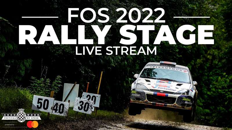 Goodwood - LIVE: 2022 Goodwood Festival of Speed Rally Stage live stream