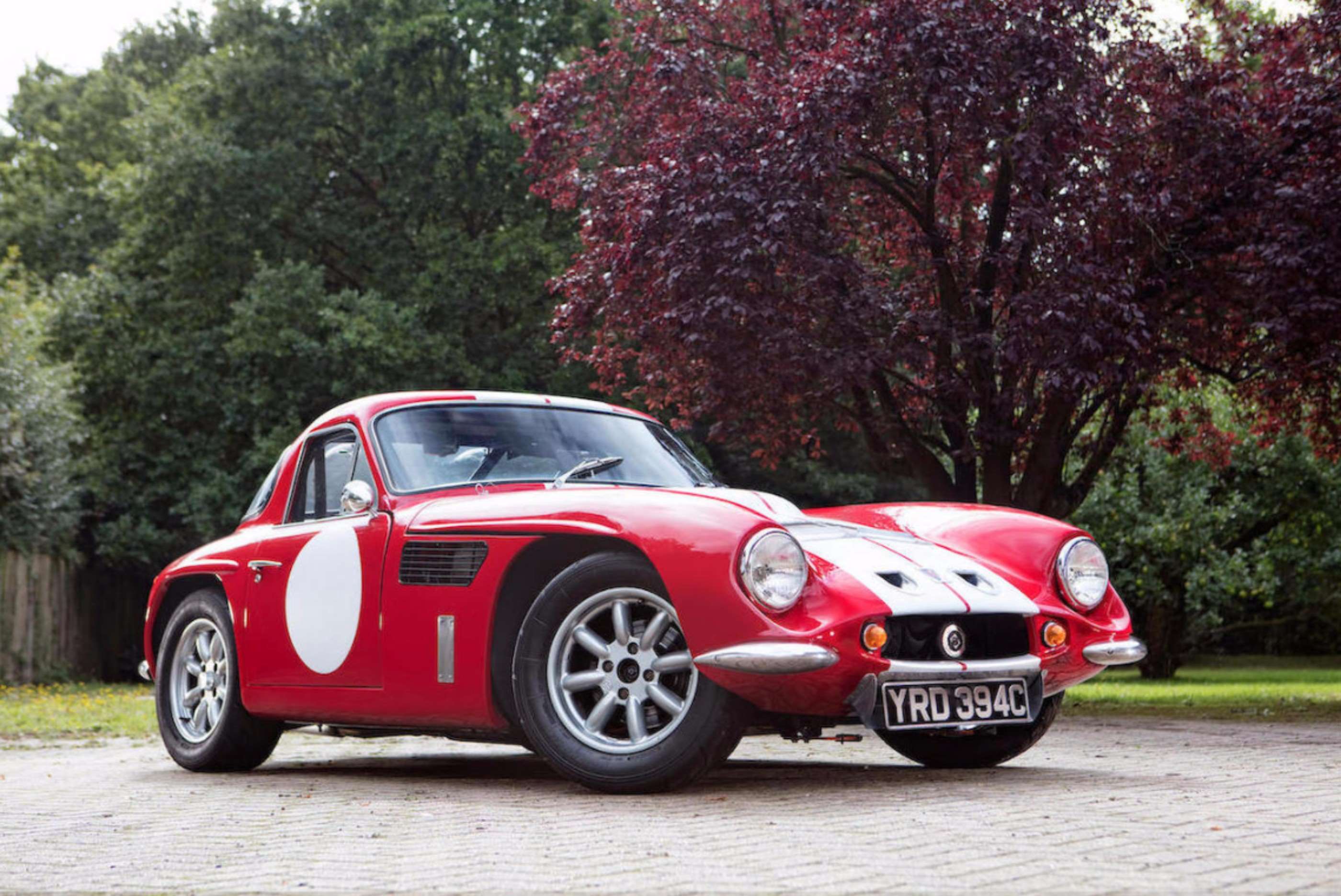 This Griffith is a lightweight V8 TVR that you can buy at Revival