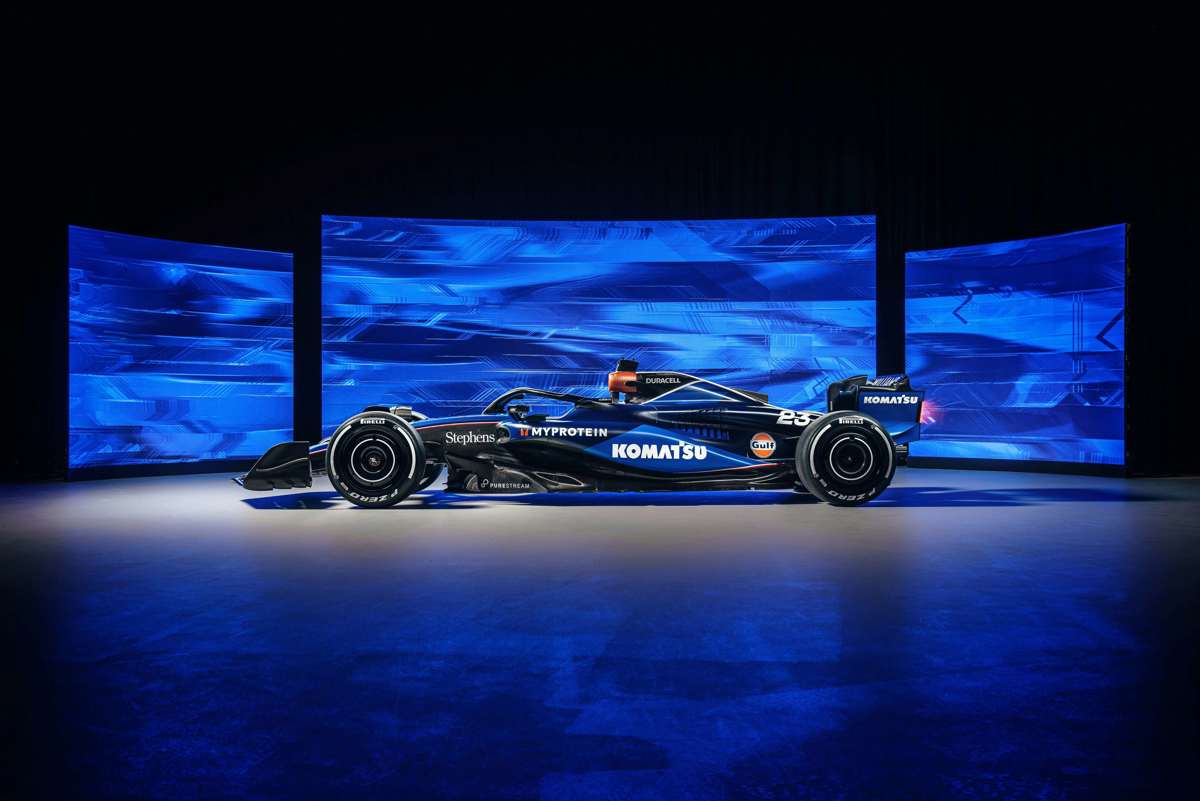 Williams unveils FW46 livery for 2024 F1 car GRR