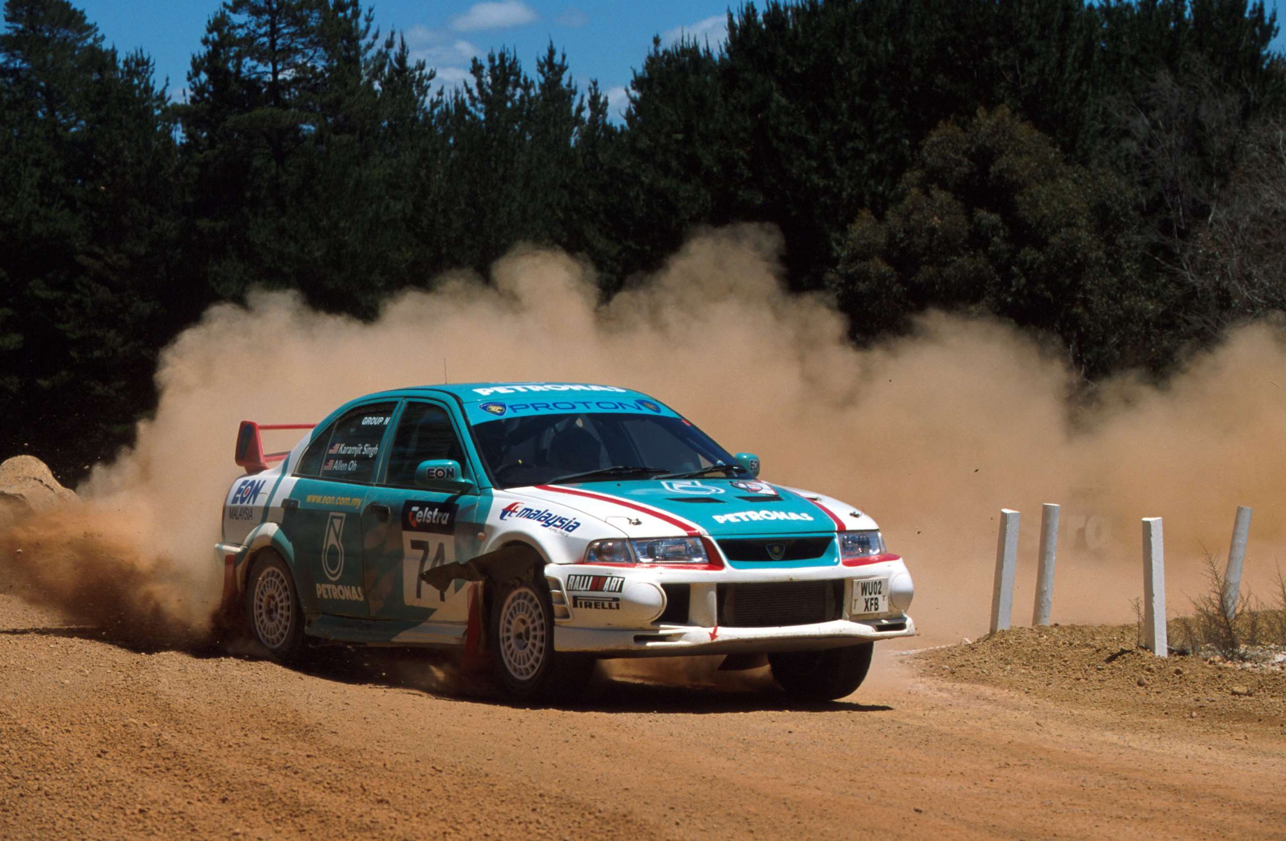 The Proton PERT is a Mitsubishi Evo VI clone that won the Production