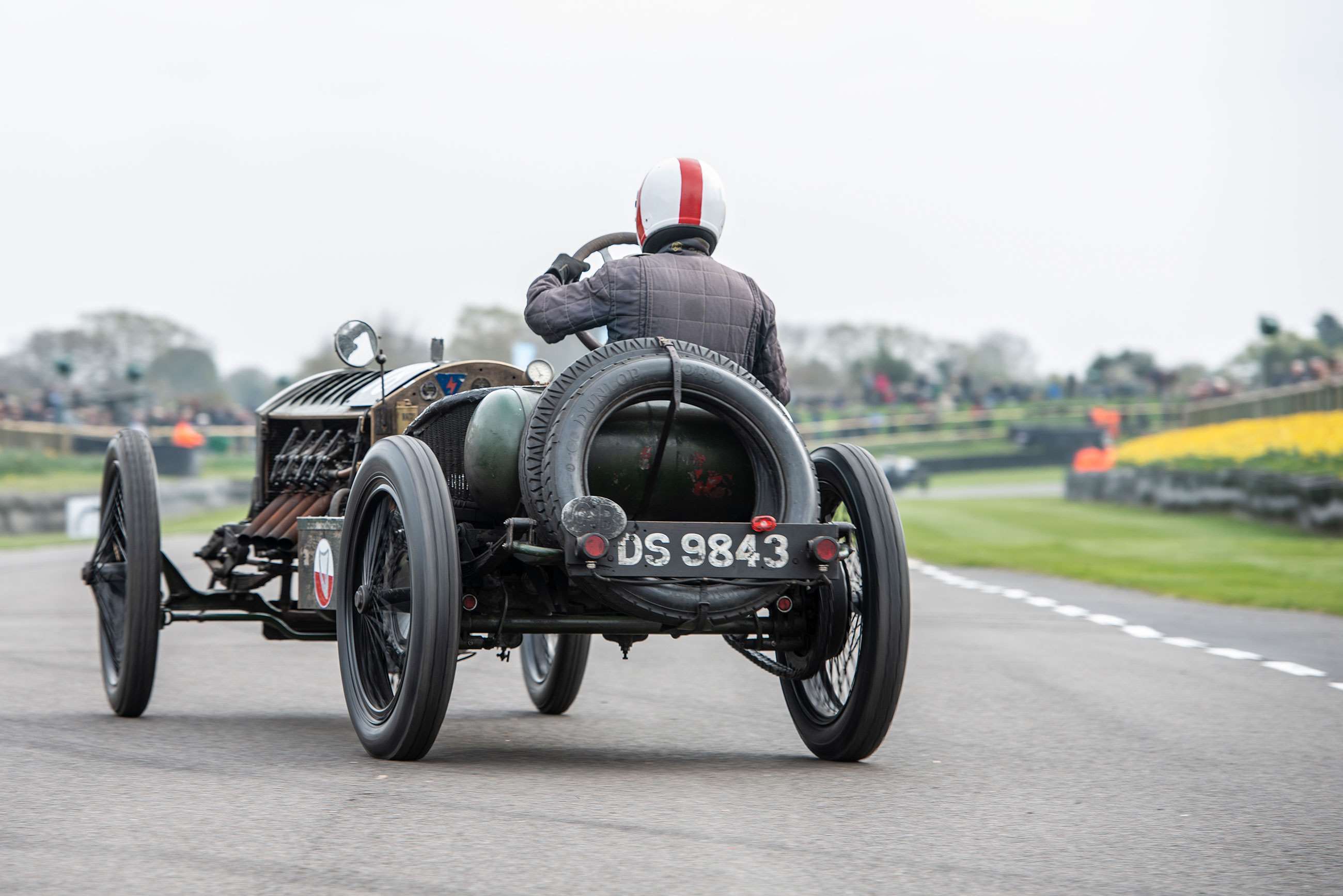 The 1913 Monarch Special of Duncan Pittaway, driven by Mark Walker during the S.F. Edge Trophy at 77MM. Image by Paul Melbert.