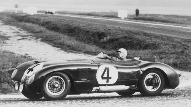 Moss at Reims, 1953.