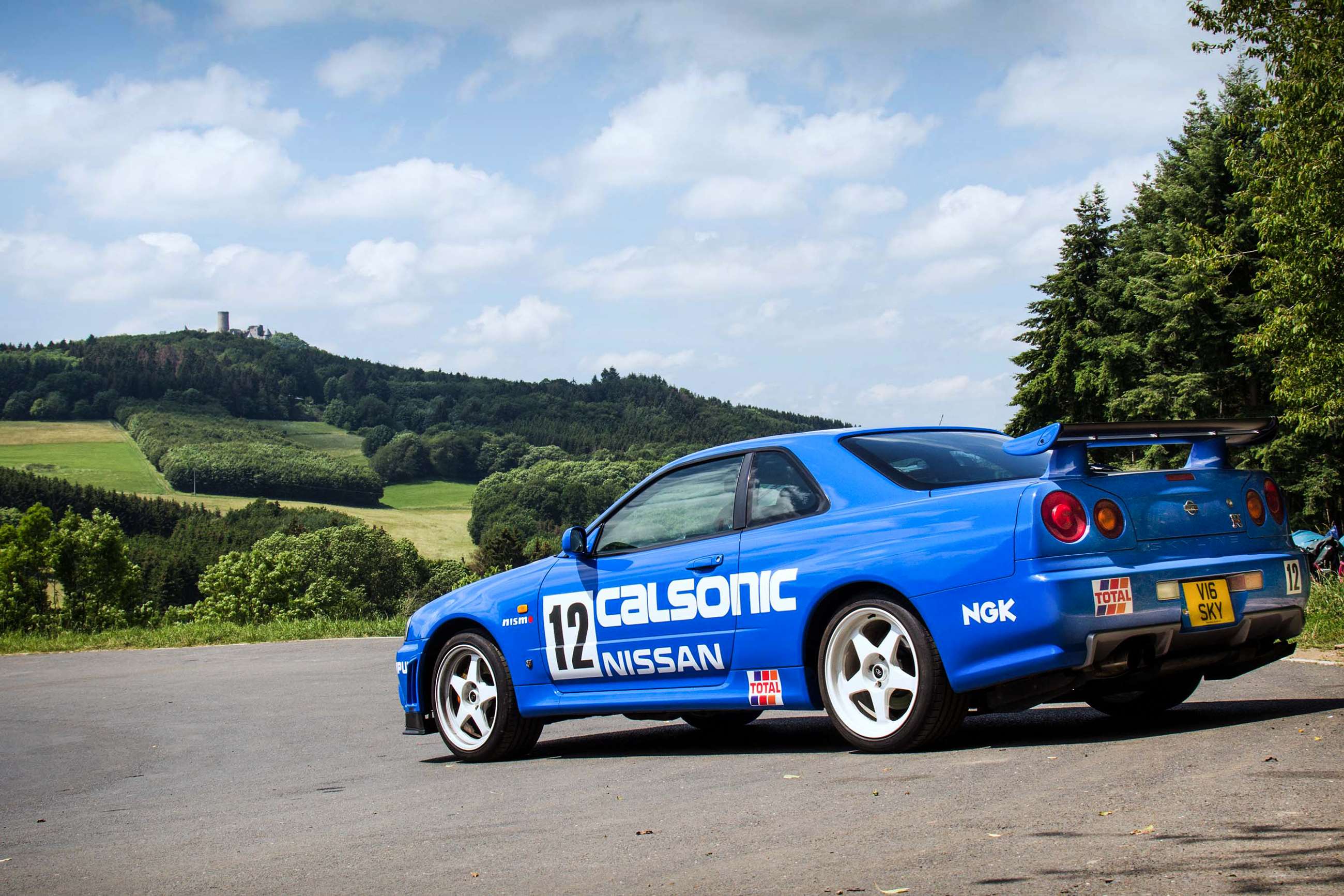 Driving to the Nürburgring 24 in a Calsonic Nissan GT-R | GRR