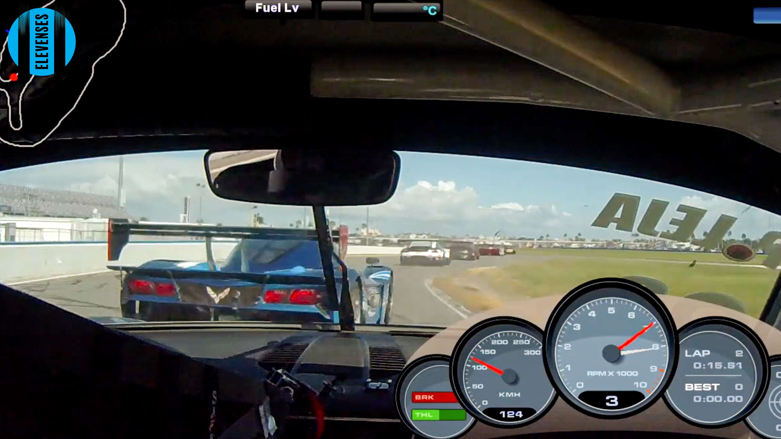 [Video] Thrashing a Porsche 962 round Daytona – on board