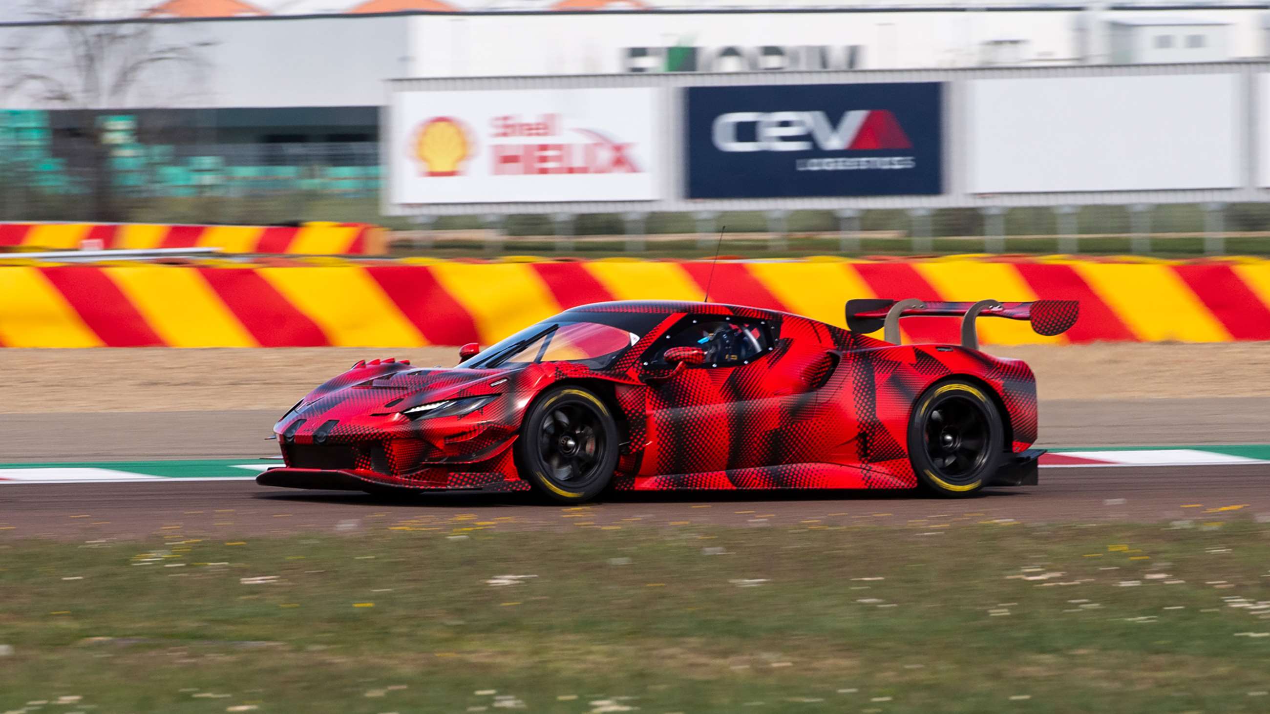 Ferrari's new 296 GT3 pictured on track | GRR