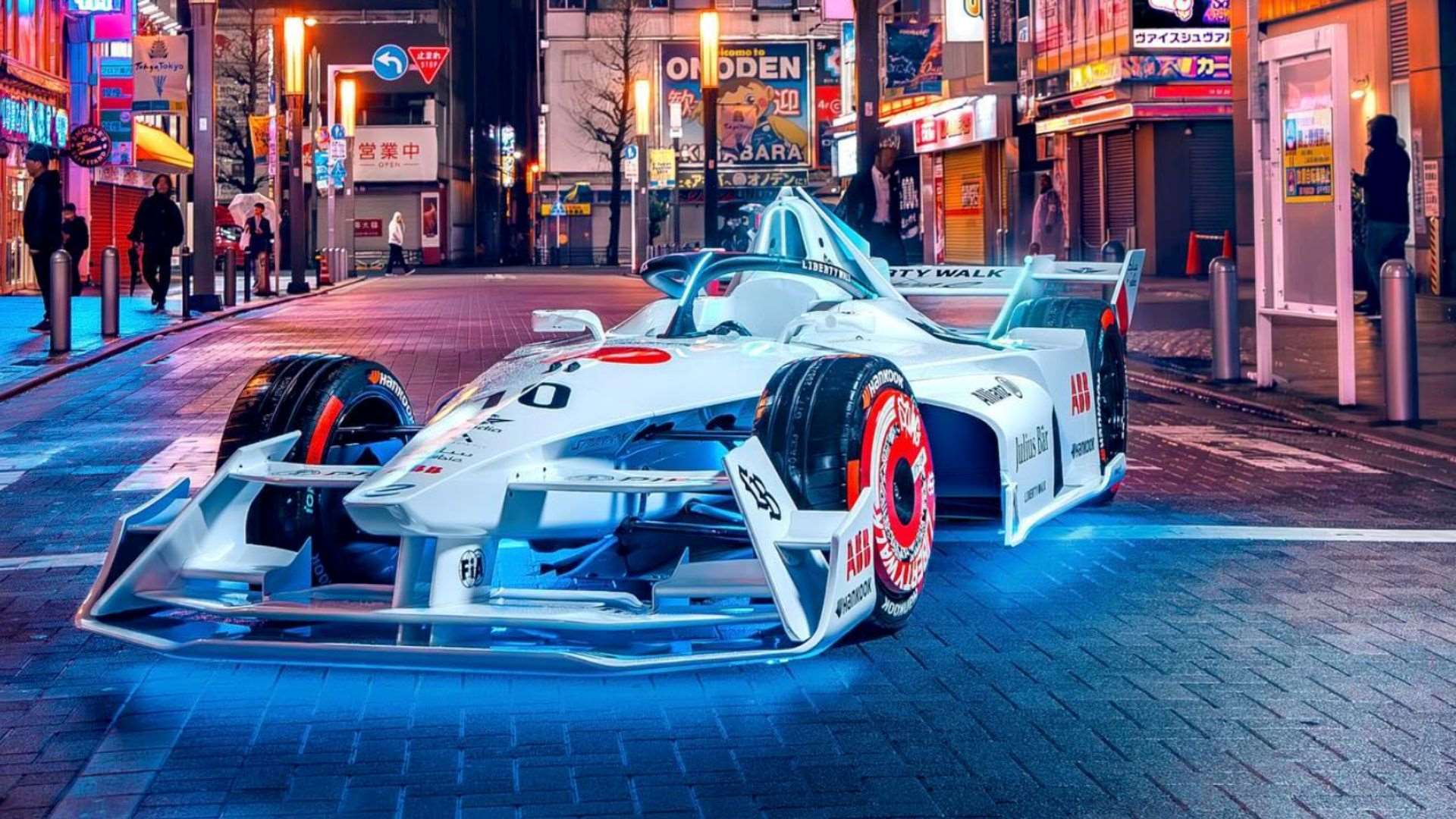 Liberty Walk has modified a Gen3 Formula E car | GRR