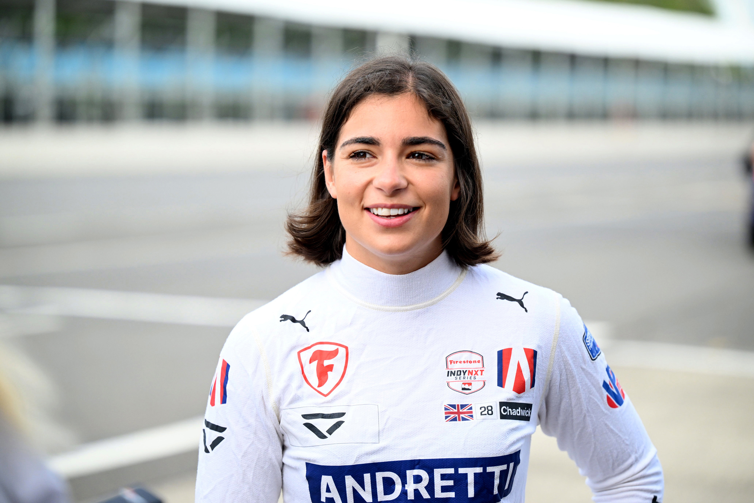 Jamie Chadwick IndyCar test Andretti 01.jpg