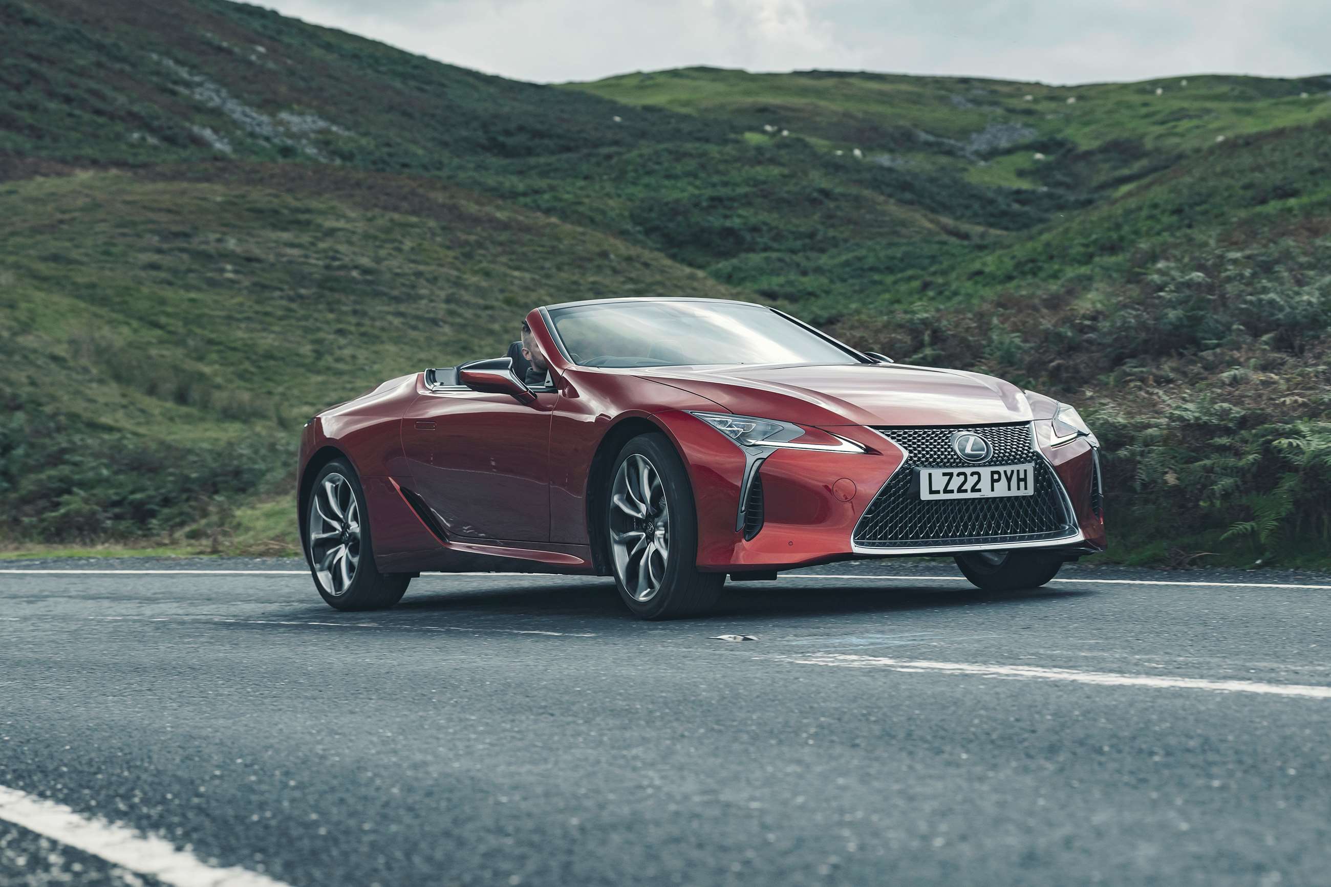 Goodwood Test Lexus Lc500 Convertible 2022 Review Grr