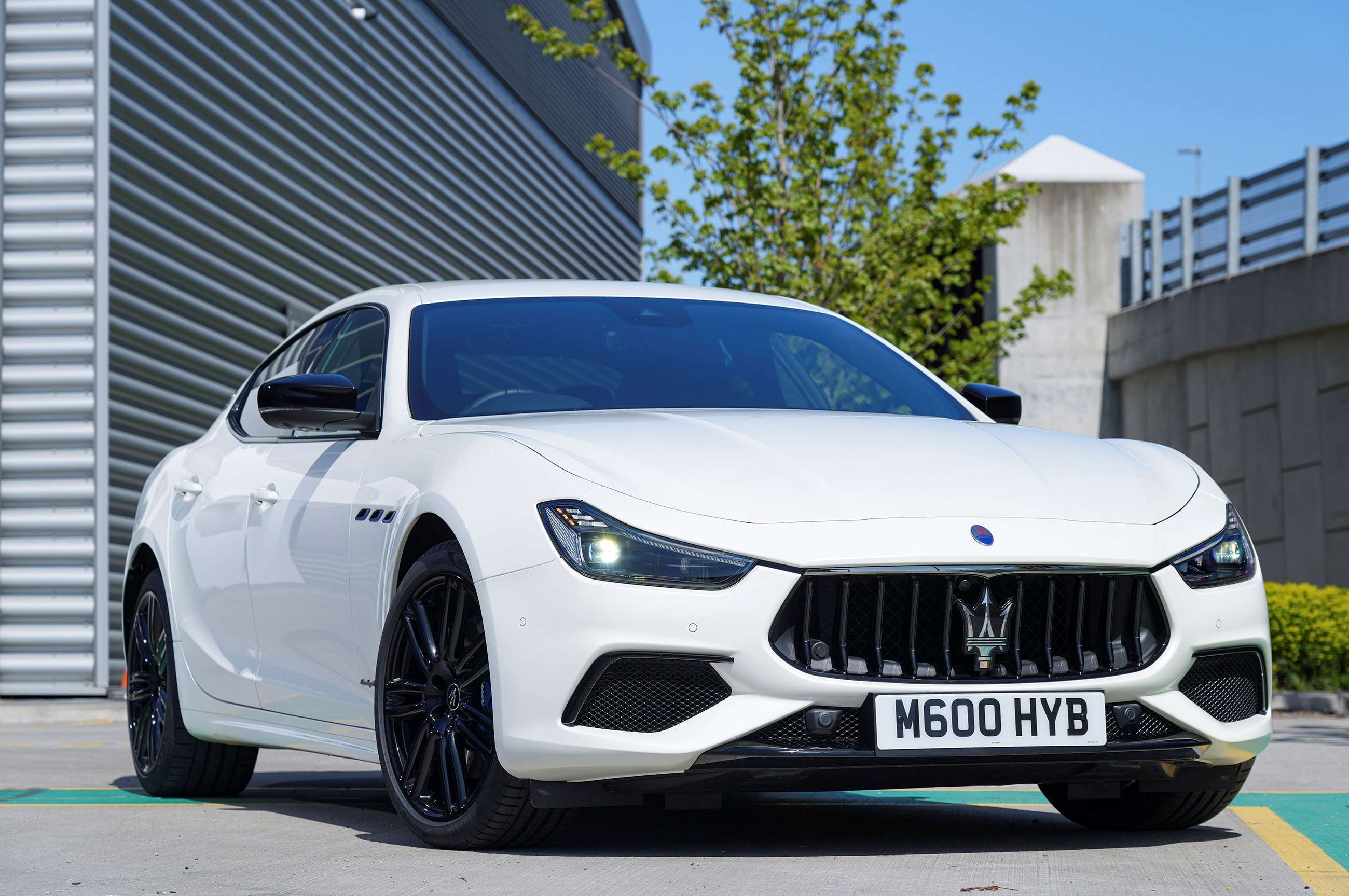 Maserati Ghibli матовая чёрная