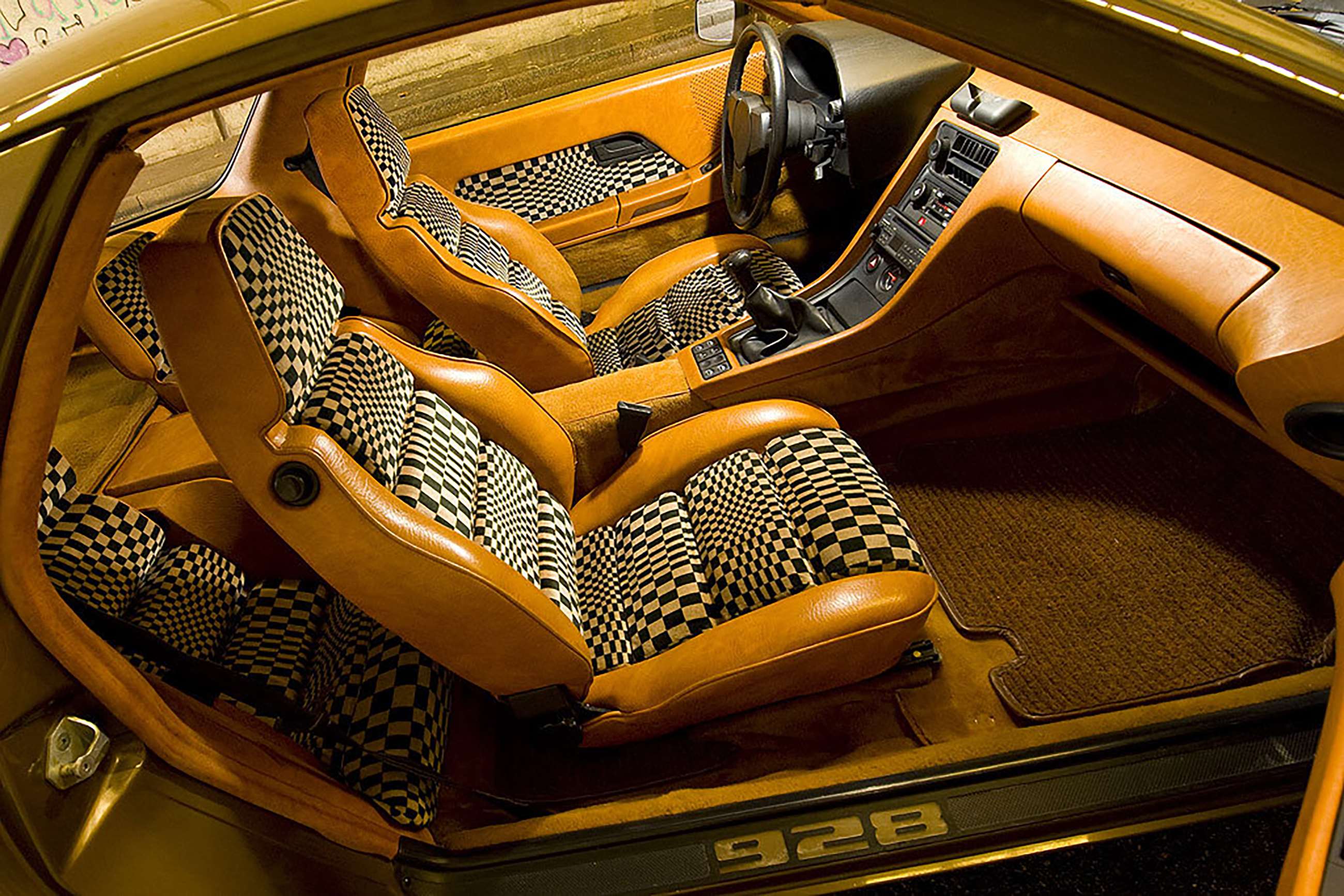 Porsche tartan outlet seats