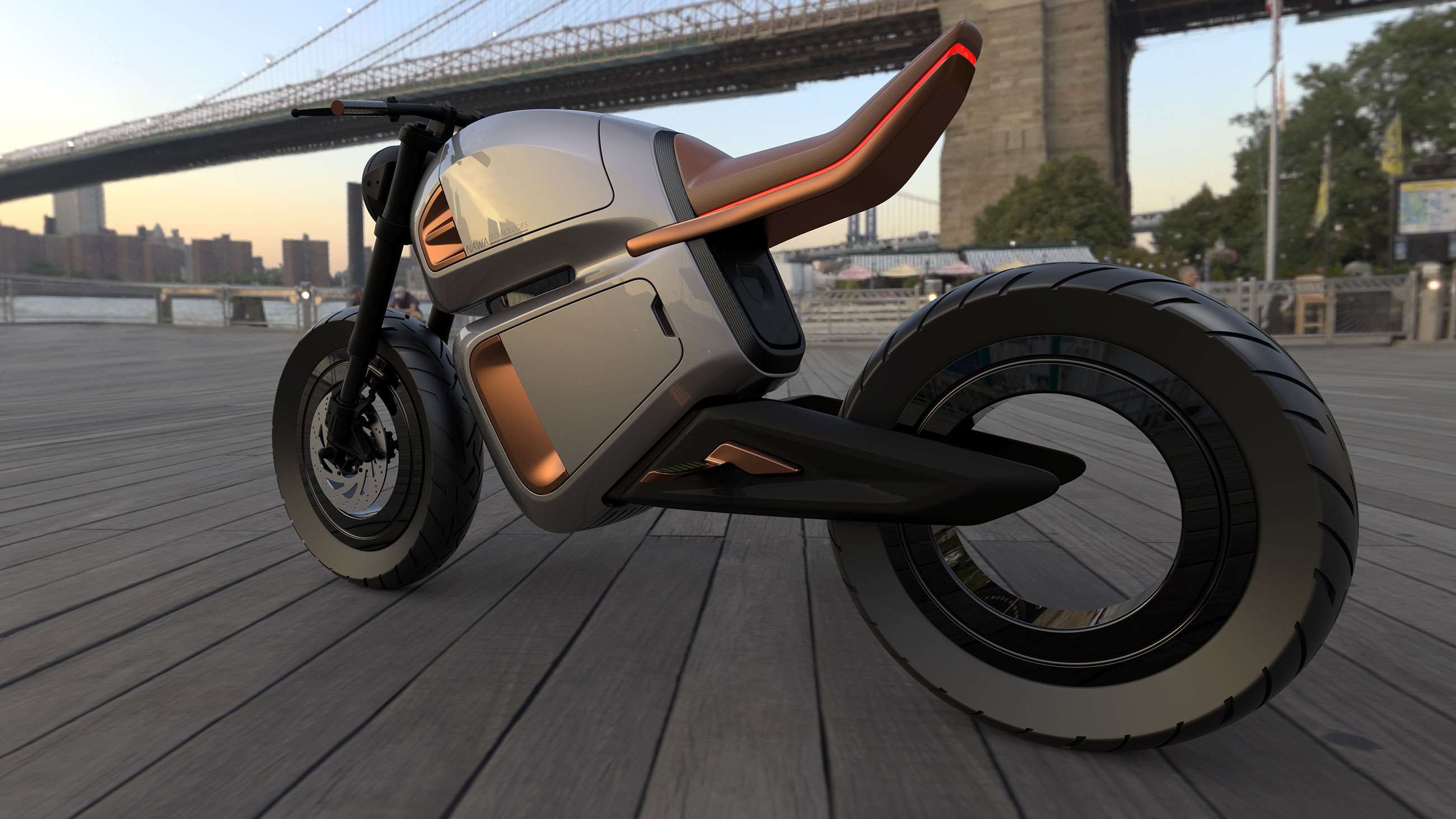 electric motorbike retro