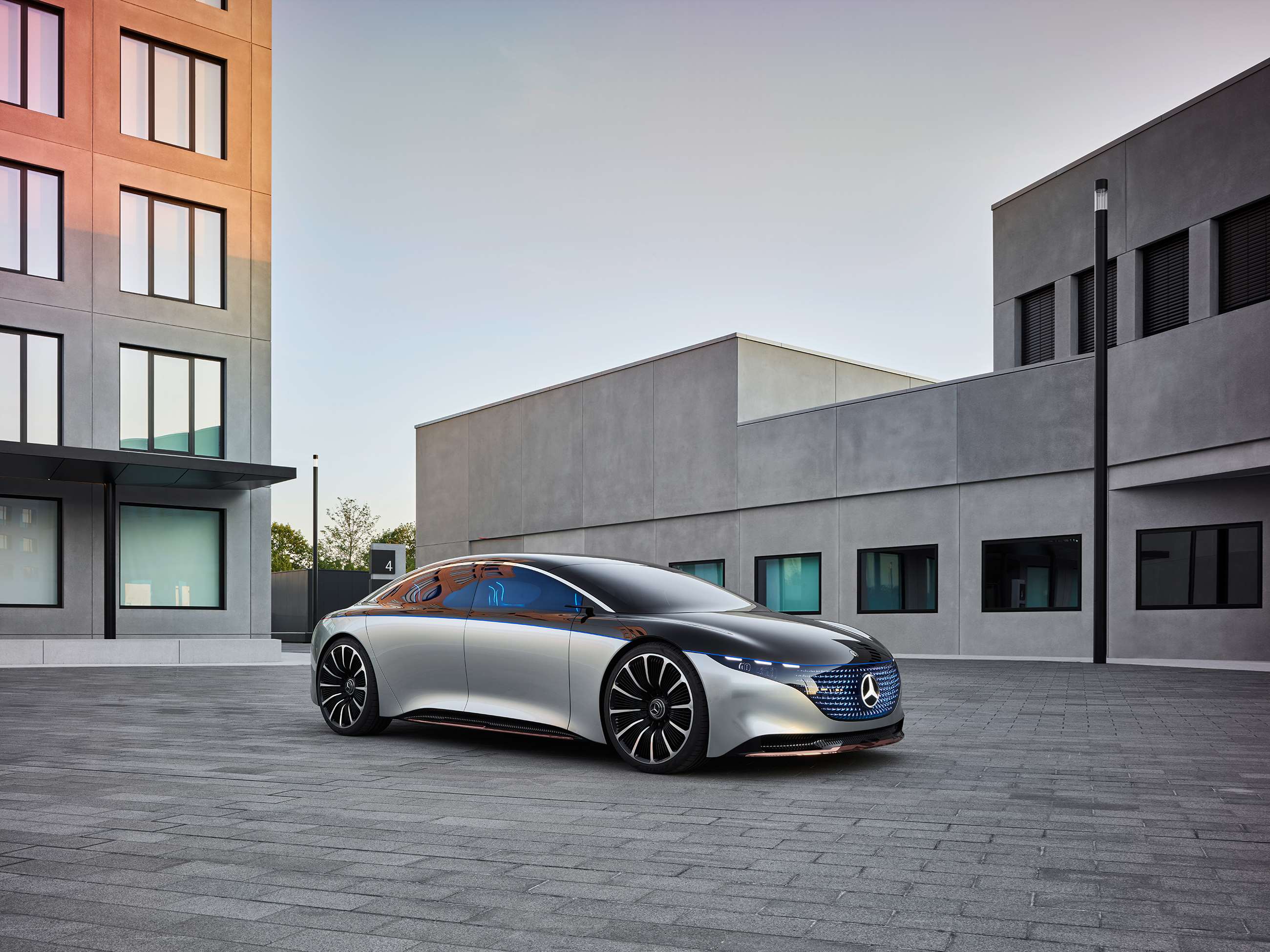 First 2024 electric mercedes