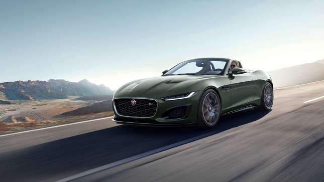 The 2020 Jaguar F-Type Shows Off In New Goodwood: Festival Of