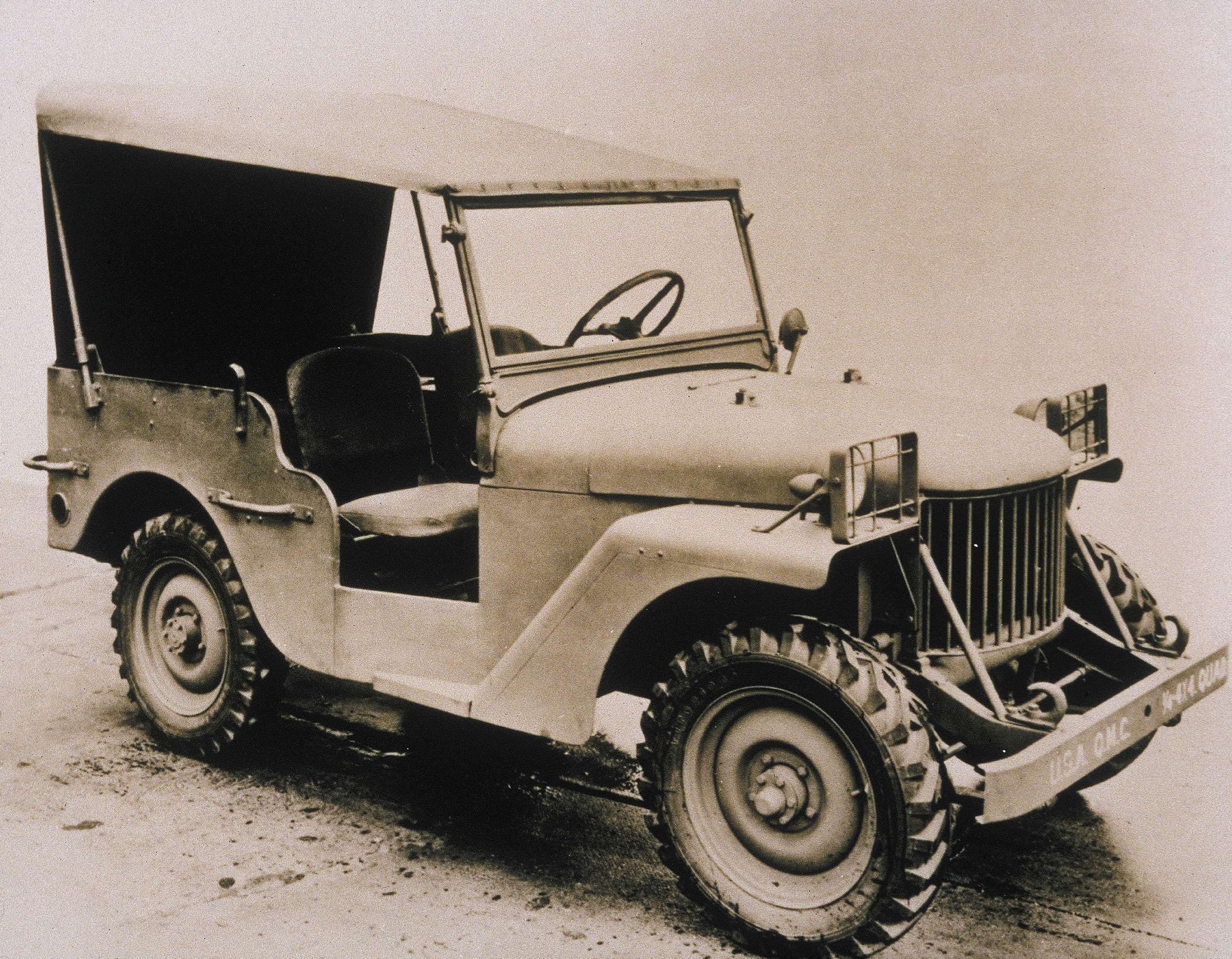A 1944 Willys Quad.