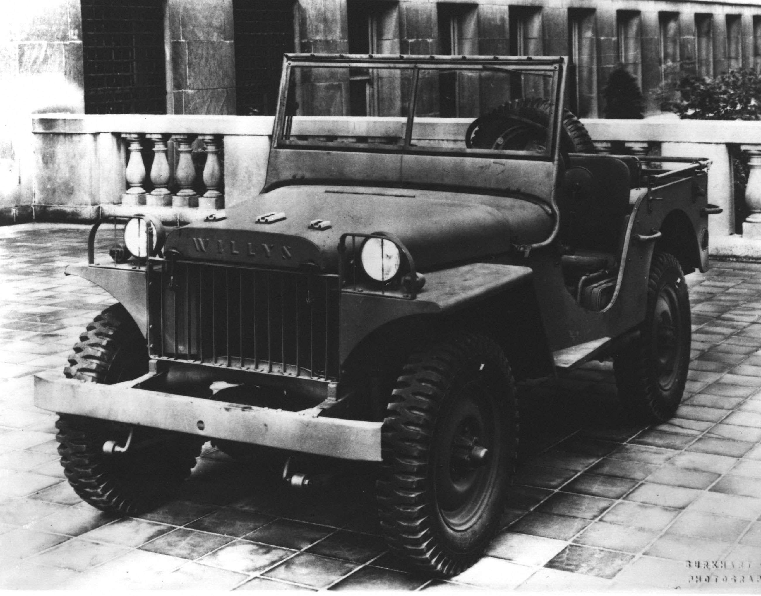 A 1941 Willys Jeep MA prototype. 