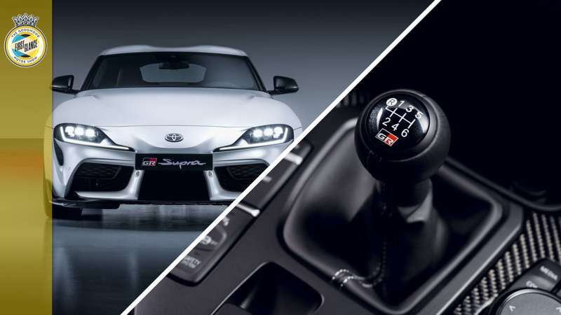 Toyota GR Supra is getting a manual gearbox