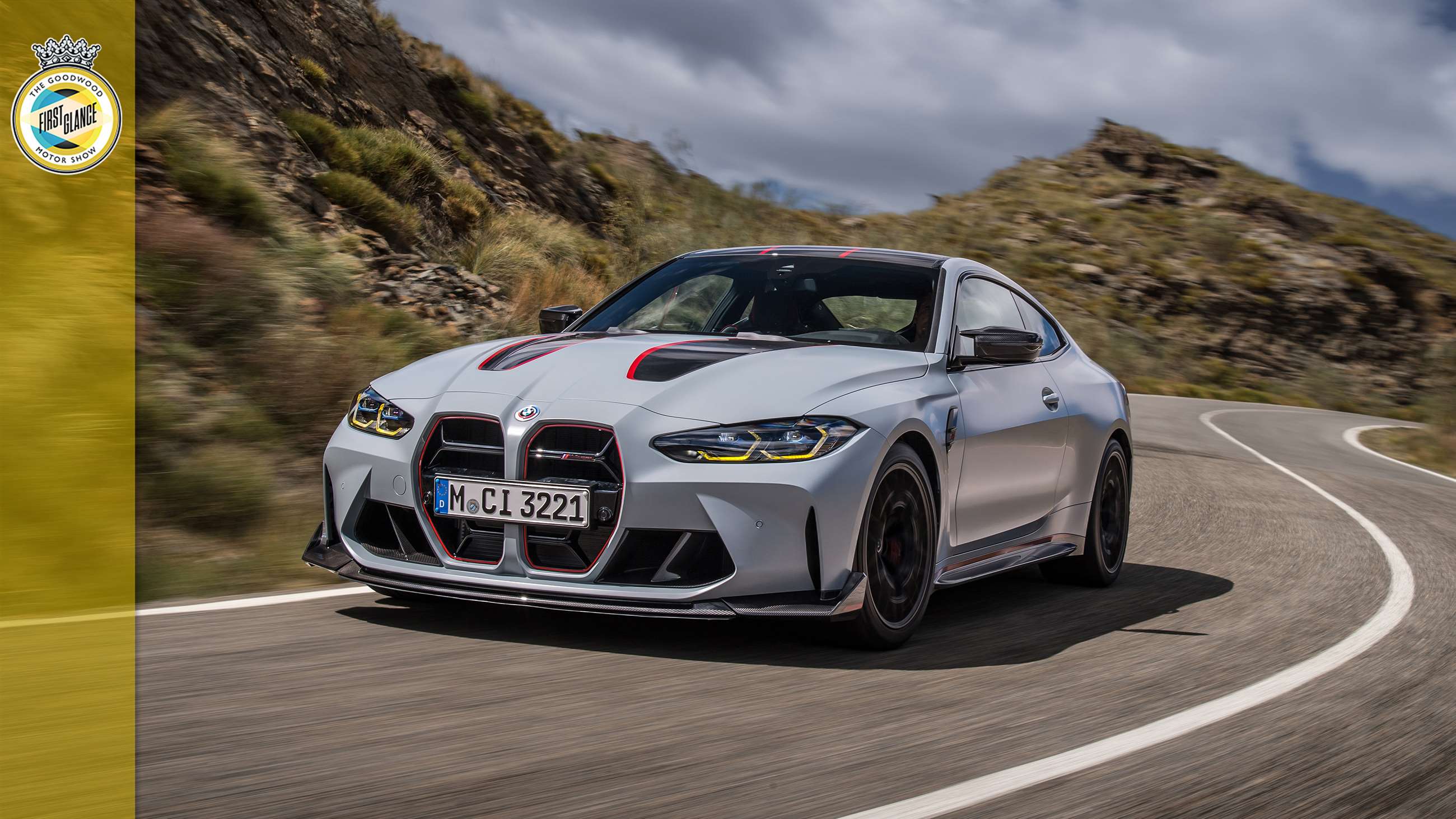 Bmw M4 Csl Muscles Into Goodwood Grr