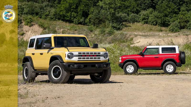 Ford Bronco Heritage edition Robin's Egg blue Ford Bronco MURICA