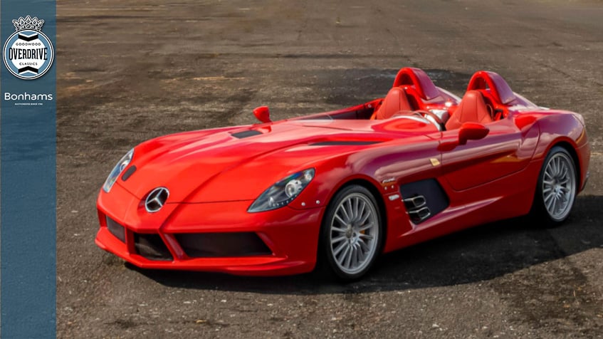 Mercedes-Benz SLR McLaren Stirling Moss leads Bonhams|Cars Zoute Sale | GRR