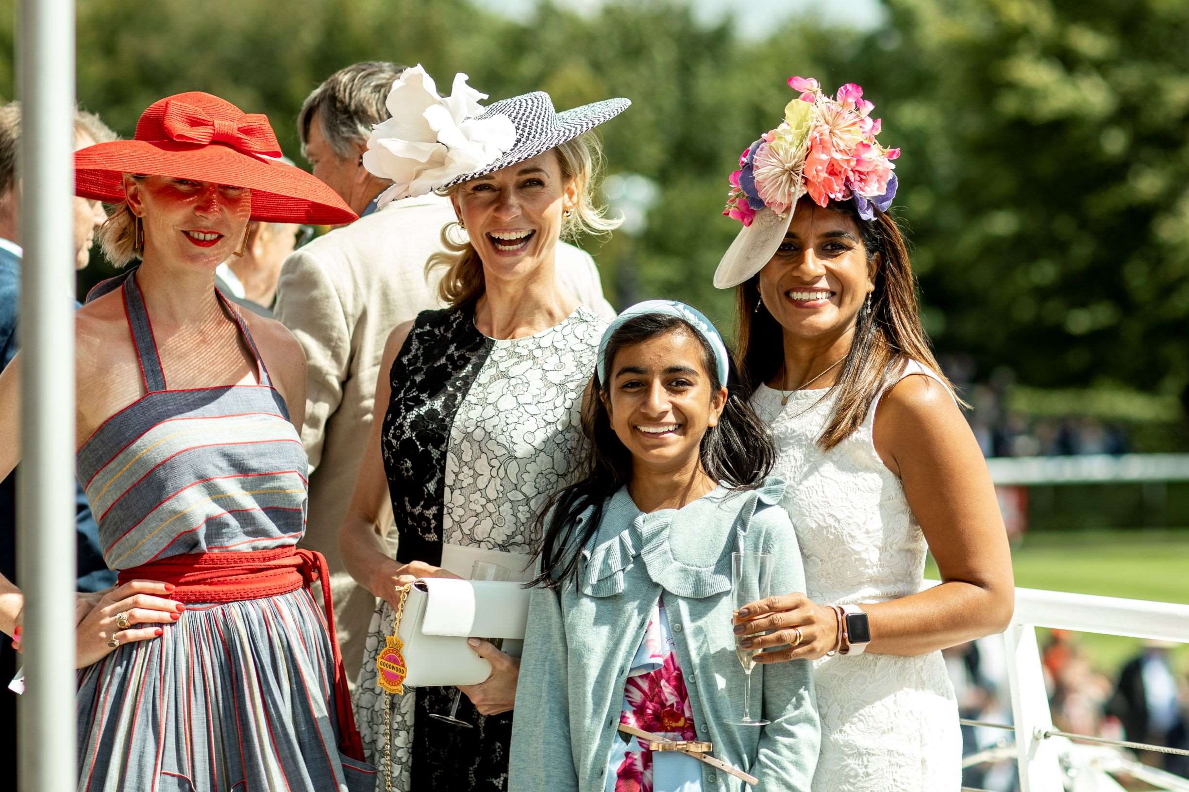 Posh dresses shop for the races