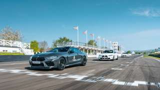 BMWs on the Goodwood Motor Circuit