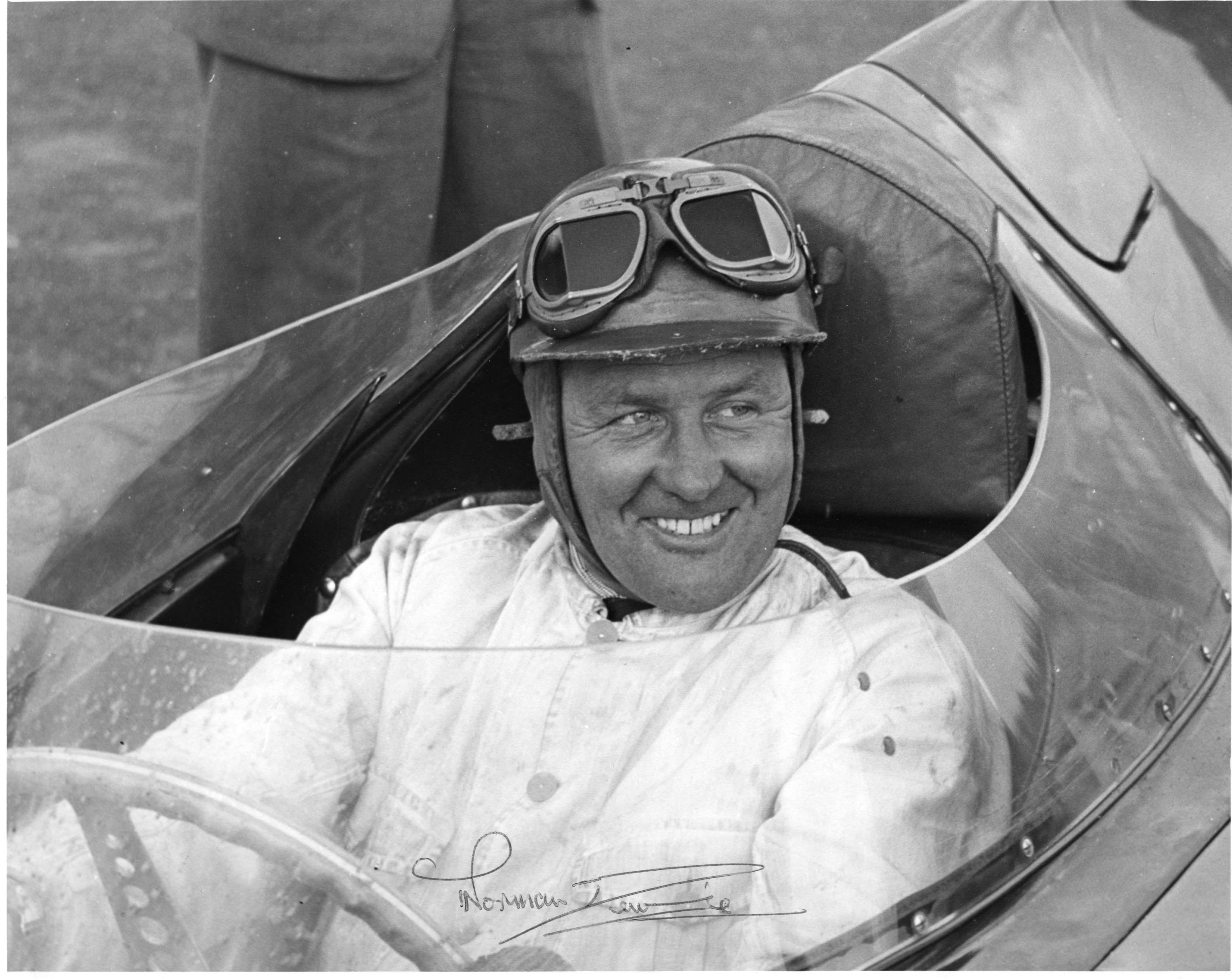 Norman Dewis, Jaguar’s chief test driver in 1961